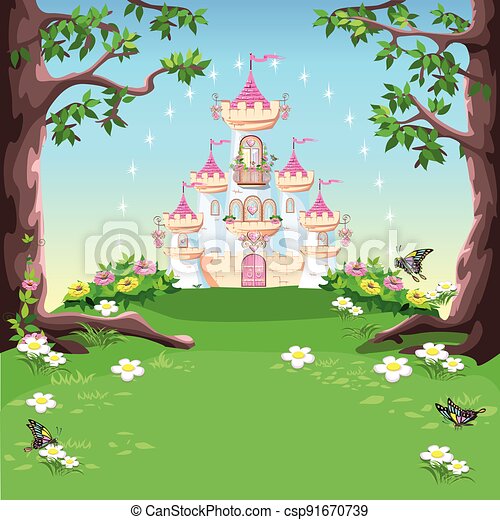Detail Fairy Tale Background Nomer 27