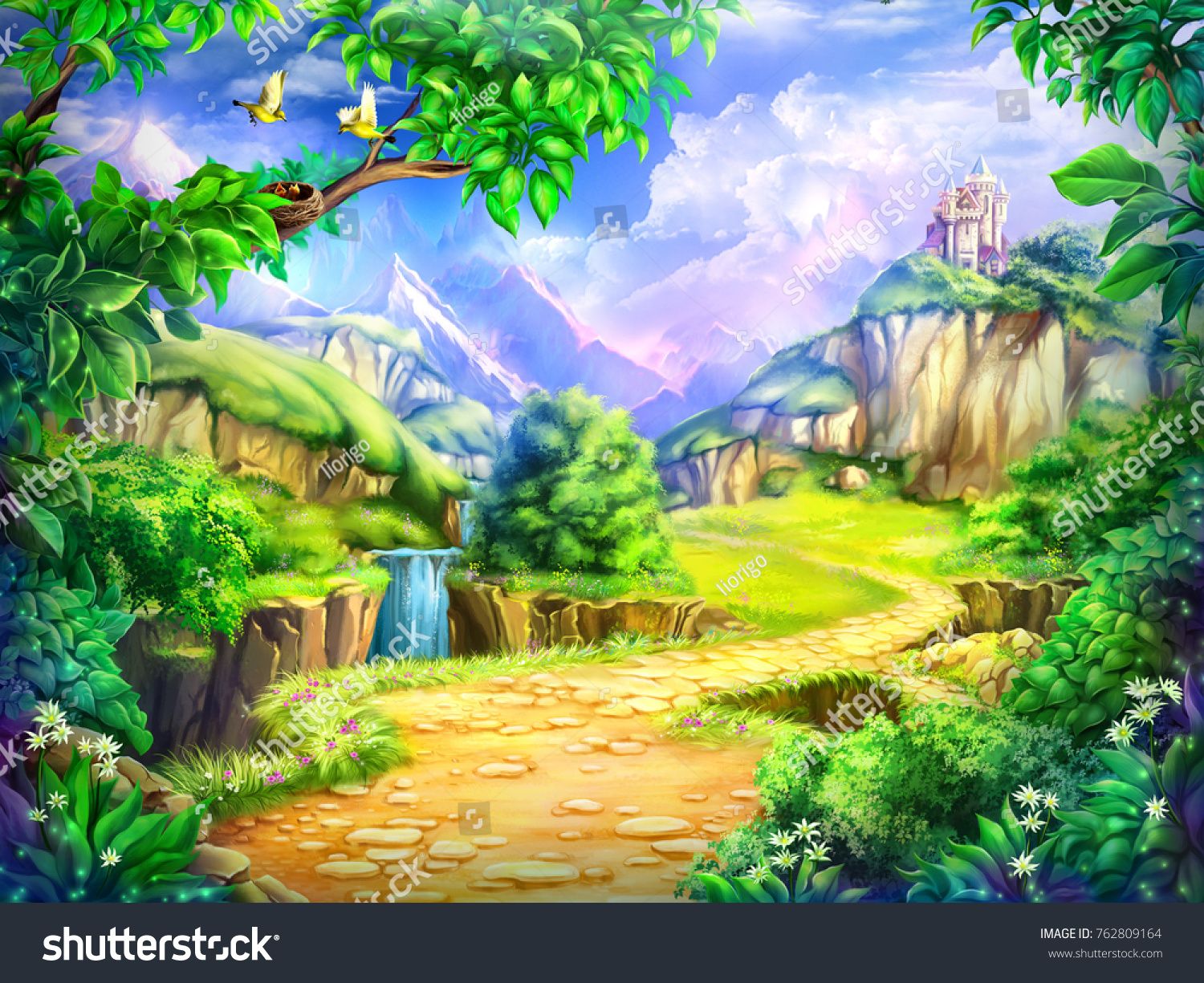 Detail Fairy Tale Background Nomer 7