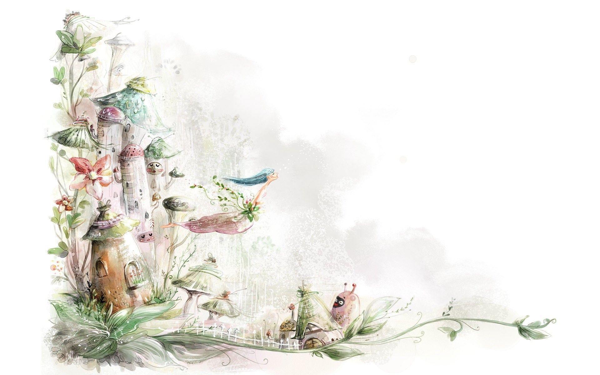 Detail Fairy Tale Wallpaper Nomer 35