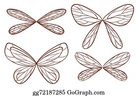 Detail Fairy Wings Clip Art Nomer 33