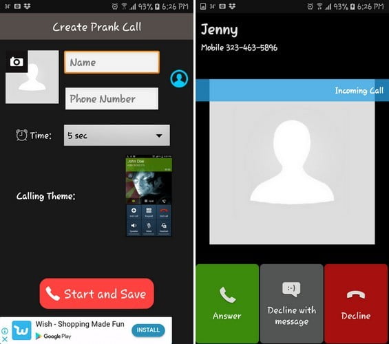 Detail Fake Call And Sms Nomer 50
