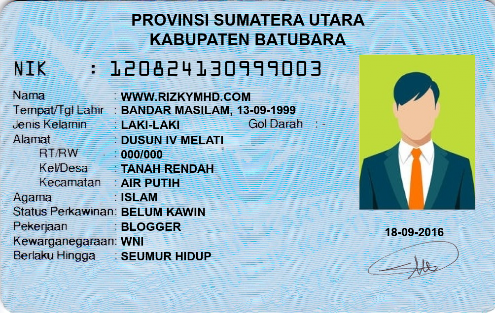 Detail Fake E Ktp Psd Nomer 27