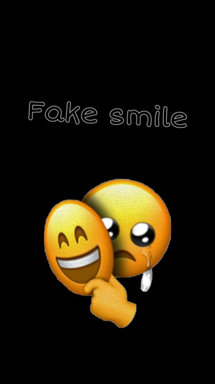 Detail Fake Smile Emoji Nomer 2