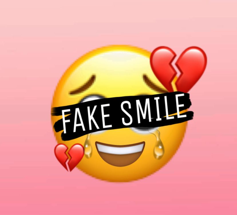 Detail Fake Smile Emoji Nomer 7