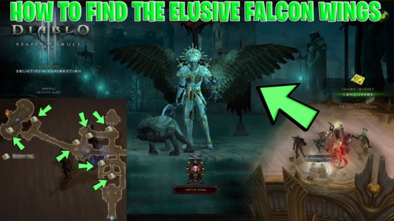 Detail Falcons Wings Diablo 3 Nomer 9