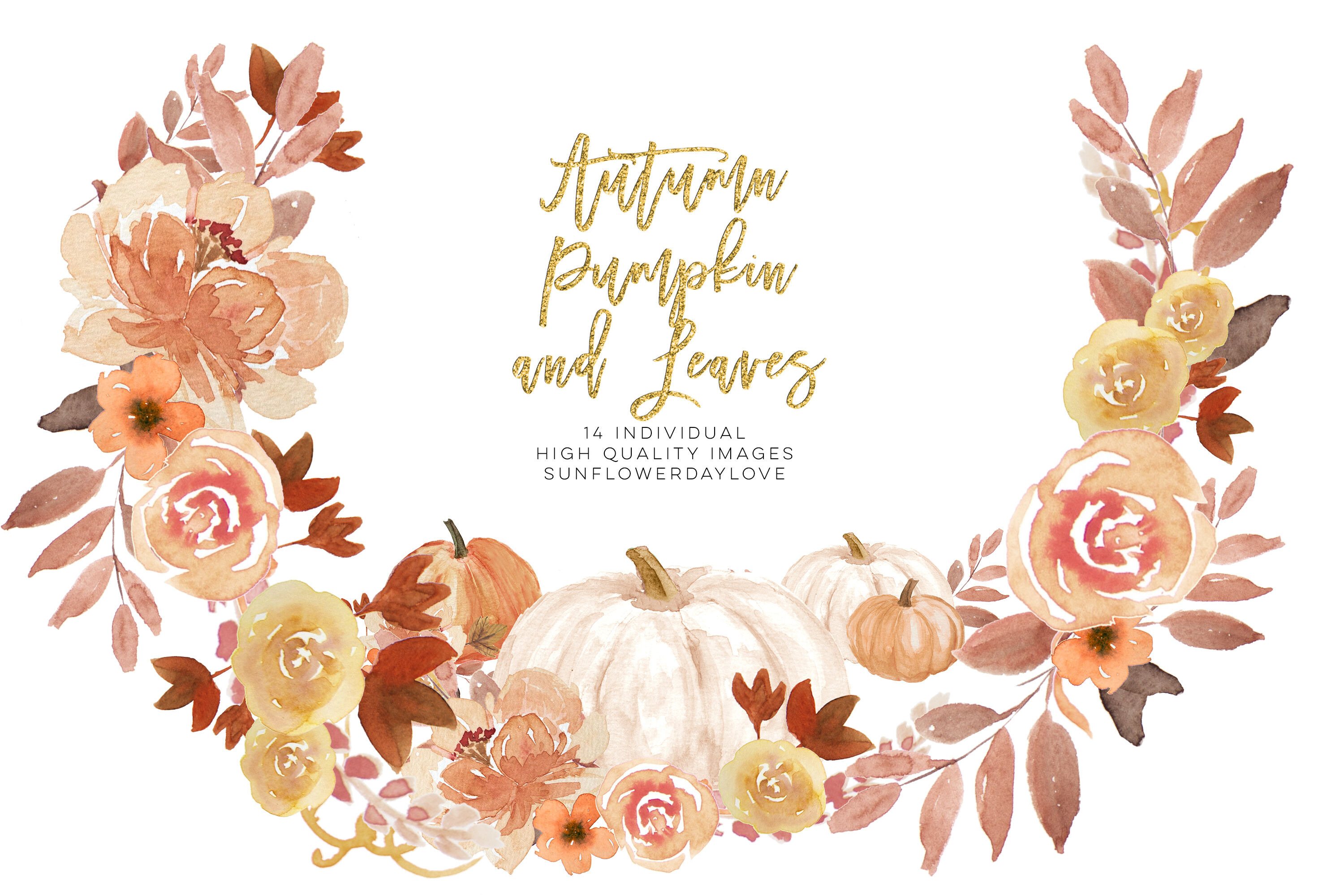 Detail Fall Garland Clipart Nomer 30