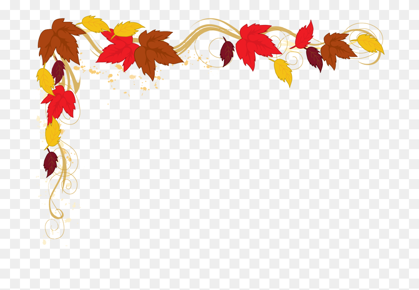 Detail Fall Leaf Garland Clip Art Nomer 7