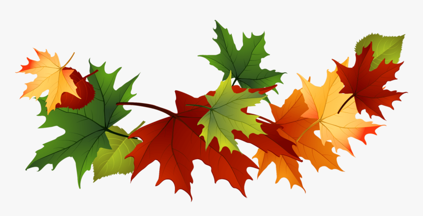 Detail Fall Leaf Garland Clipart Nomer 2