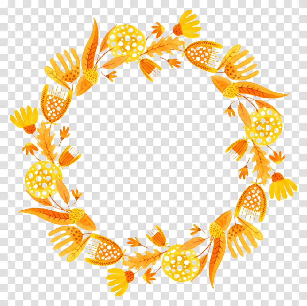 Detail Fall Leaf Garland Clipart Nomer 32