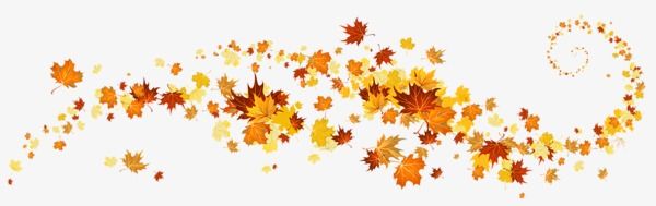 Detail Fall Leaf Garland Clipart Nomer 44