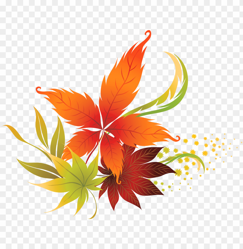 Detail Fall Leaf Transparent Background Nomer 54
