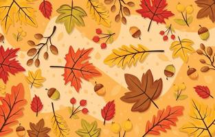 Detail Fall Leaves Background Clipart Nomer 35