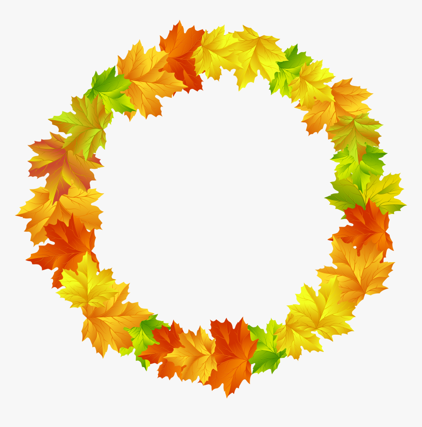 Detail Fall Leaves Frame Png Nomer 11