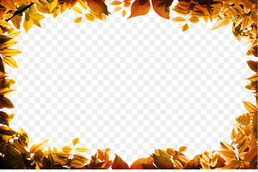Detail Fall Leaves Frame Png Nomer 13