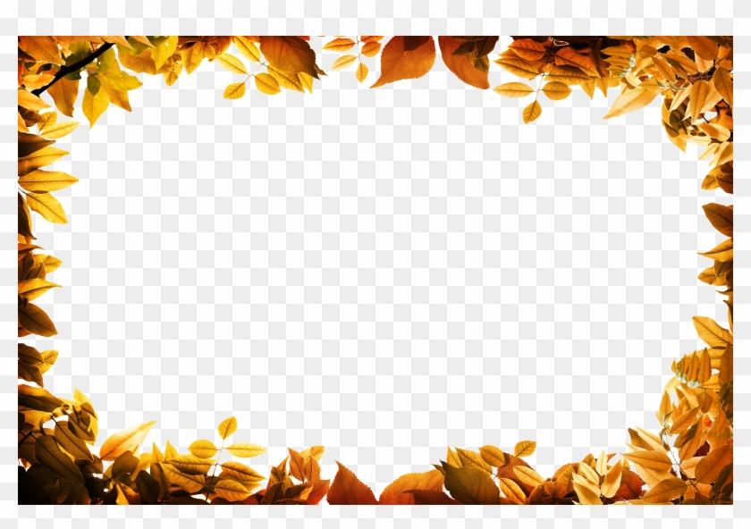 Detail Fall Leaves Frame Png Nomer 16