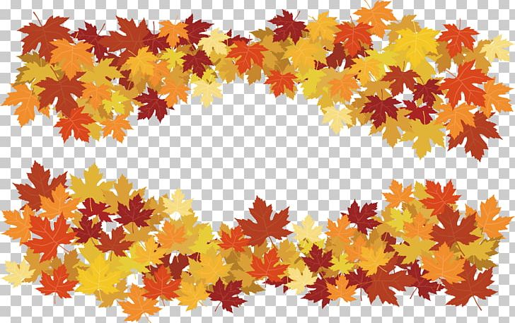 Detail Fall Leaves Frame Png Nomer 21