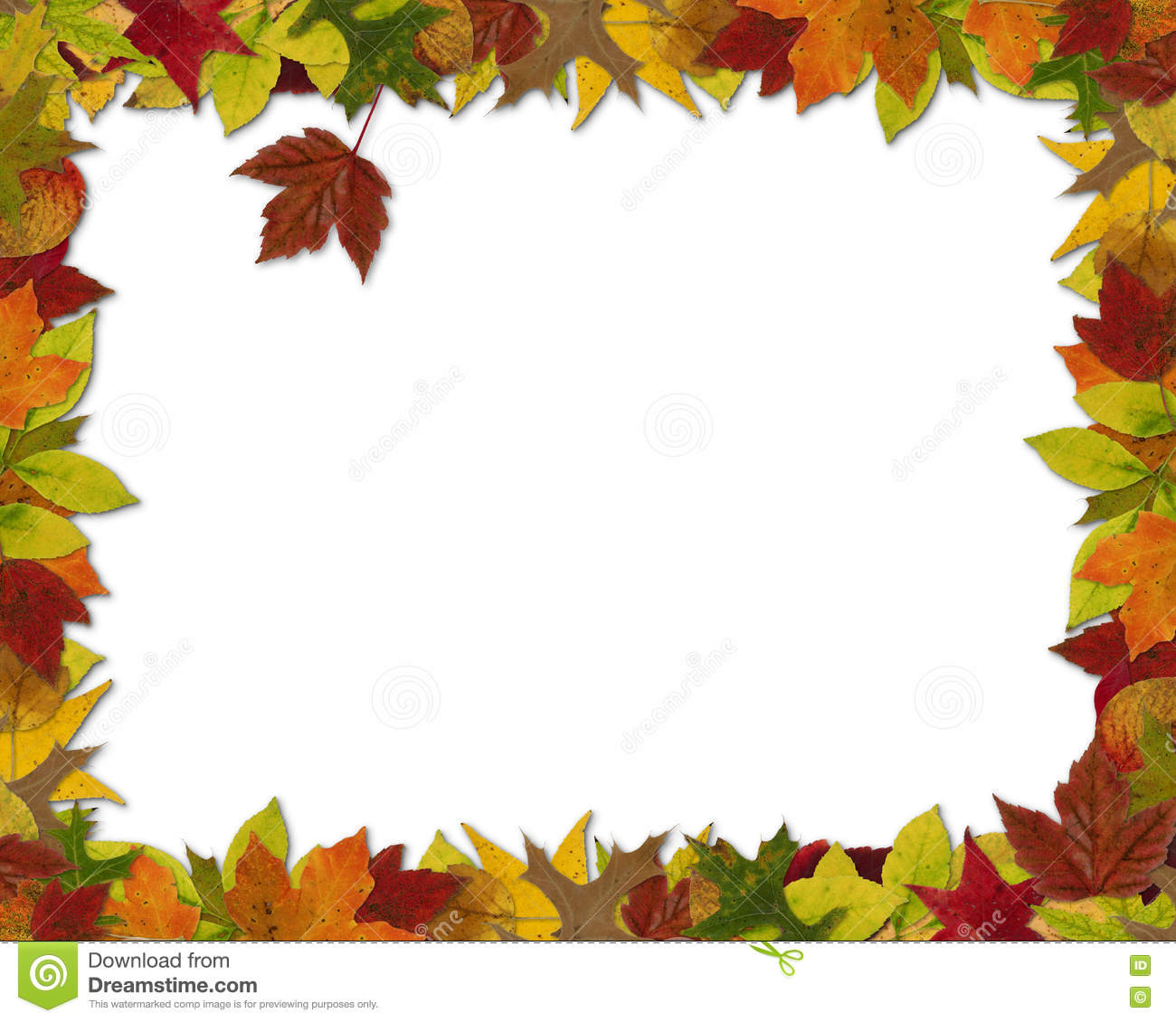 Detail Fall Leaves Frame Png Nomer 30