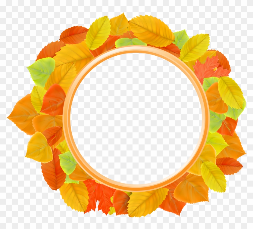 Detail Fall Leaves Frame Png Nomer 34