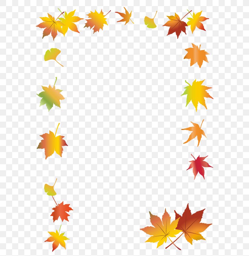 Detail Fall Leaves Frame Png Nomer 39