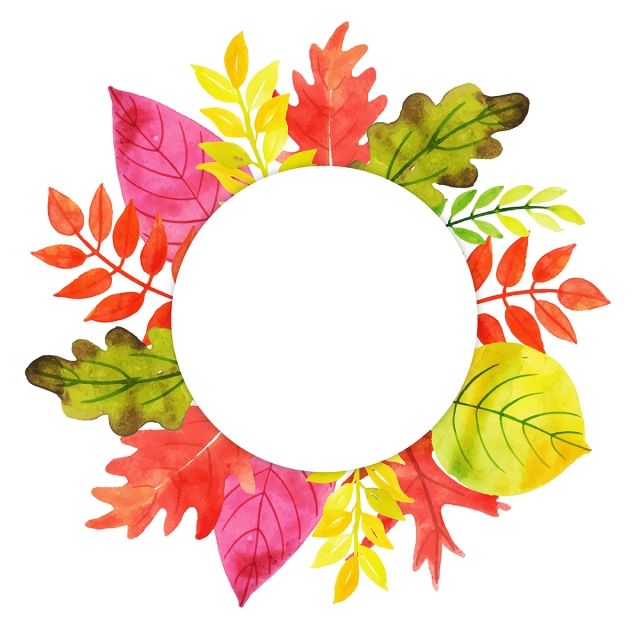 Detail Fall Leaves Frame Png Nomer 43