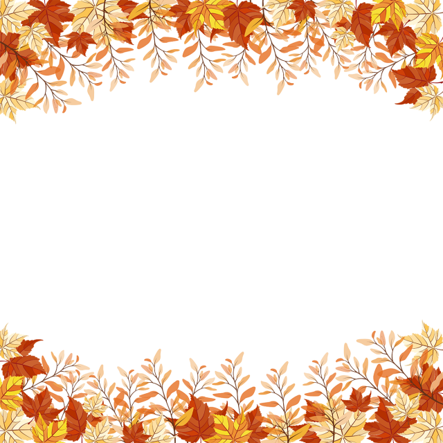 Detail Fall Leaves Frame Png Nomer 48