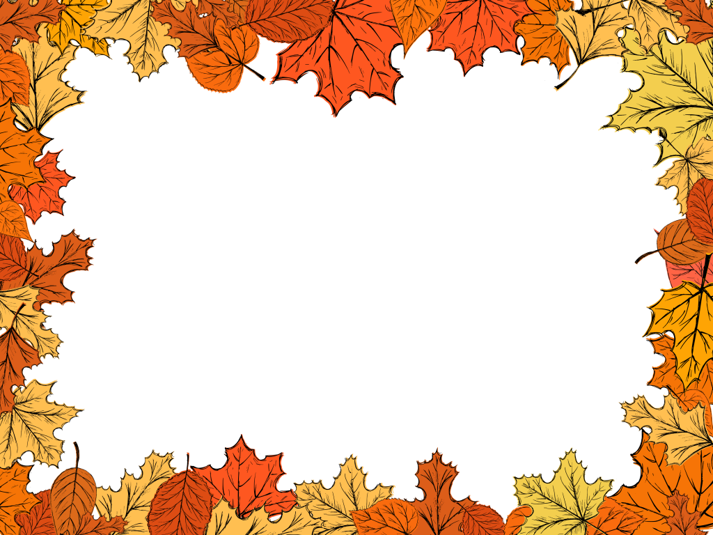 Detail Fall Leaves Frame Png Nomer 6