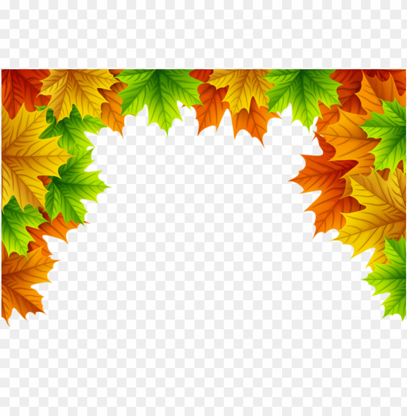 Detail Fall Leaves Frame Png Nomer 50
