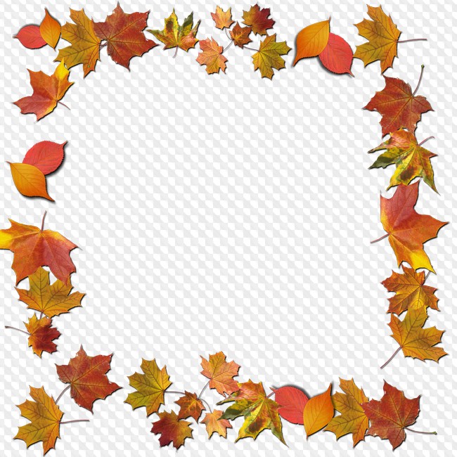 Detail Fall Leaves Frame Png Nomer 52