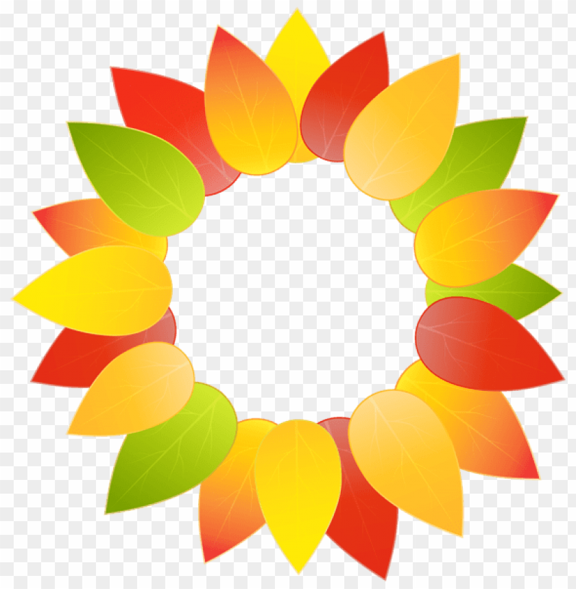 Detail Fall Leaves Frame Png Nomer 58