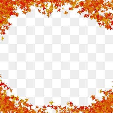 Detail Fall Leaves Frame Png Nomer 8