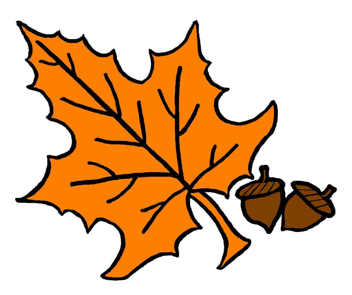 Detail Fall Leaves Free Clipart Nomer 27