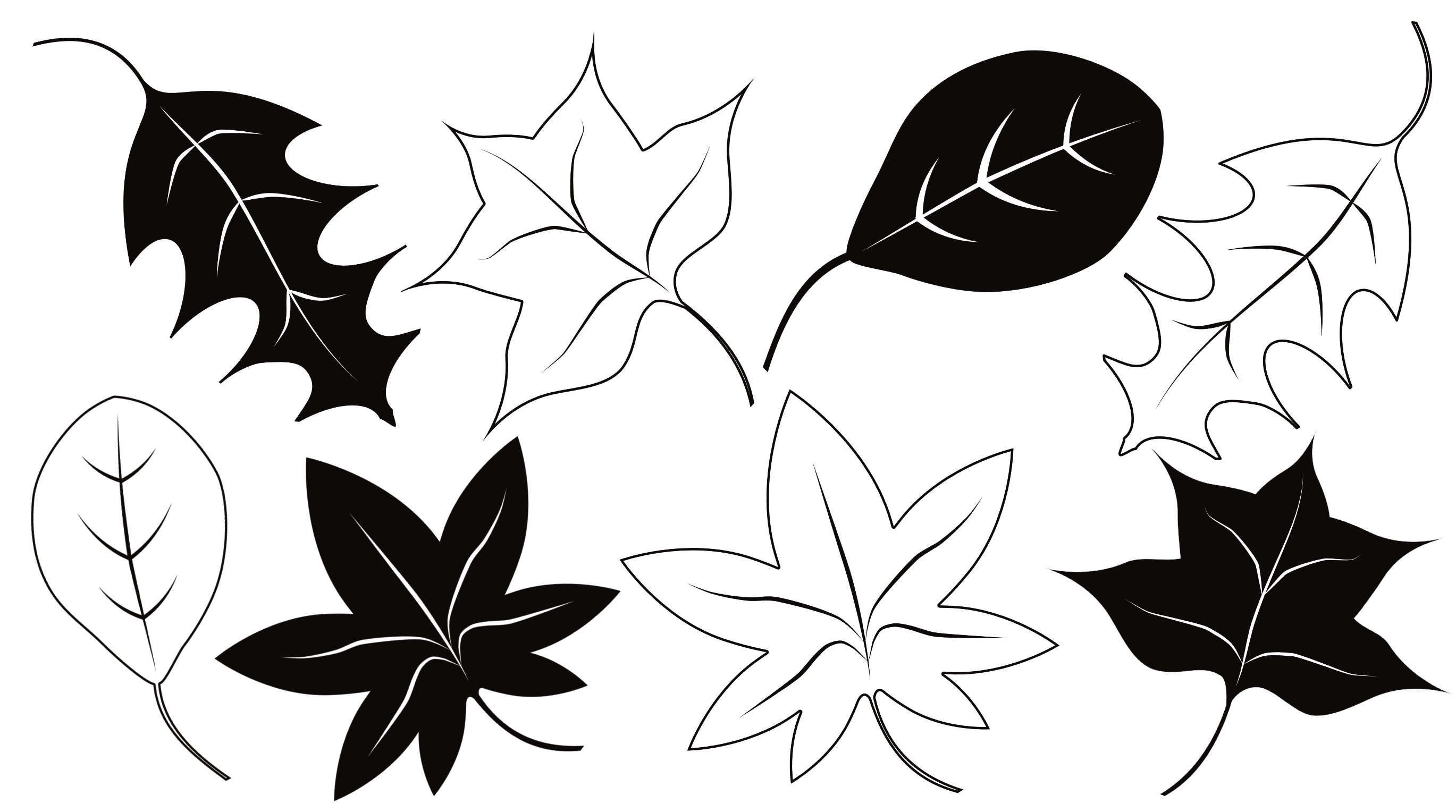 Detail Fall Leaves Free Clipart Nomer 48