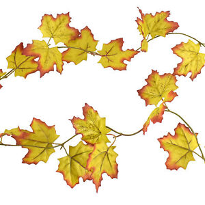 Detail Fall Leaves Garland Clipart Nomer 34