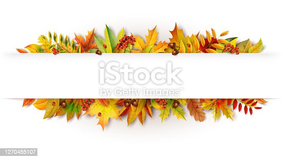 Detail Fall Leaves Garland Clipart Nomer 40