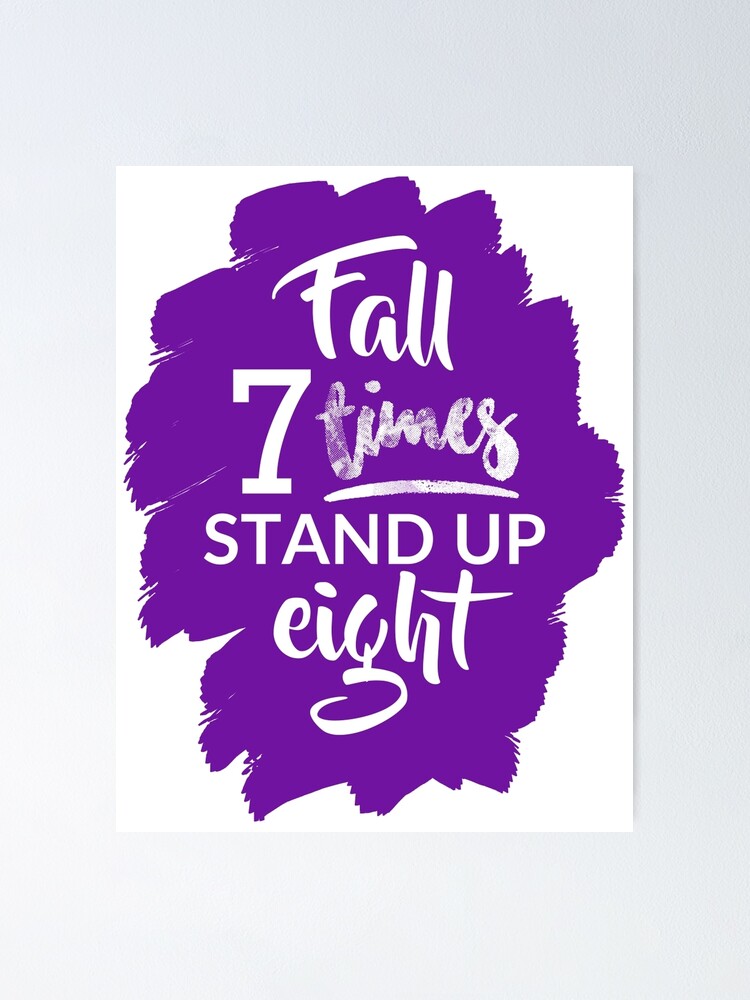 Detail Fall Seven Times Stand Up Eight Quotes Nomer 44