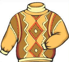 Detail Fall Sweater Clipart Nomer 25