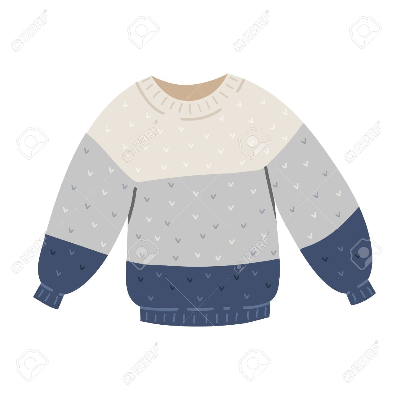 Detail Fall Sweater Clipart Nomer 49