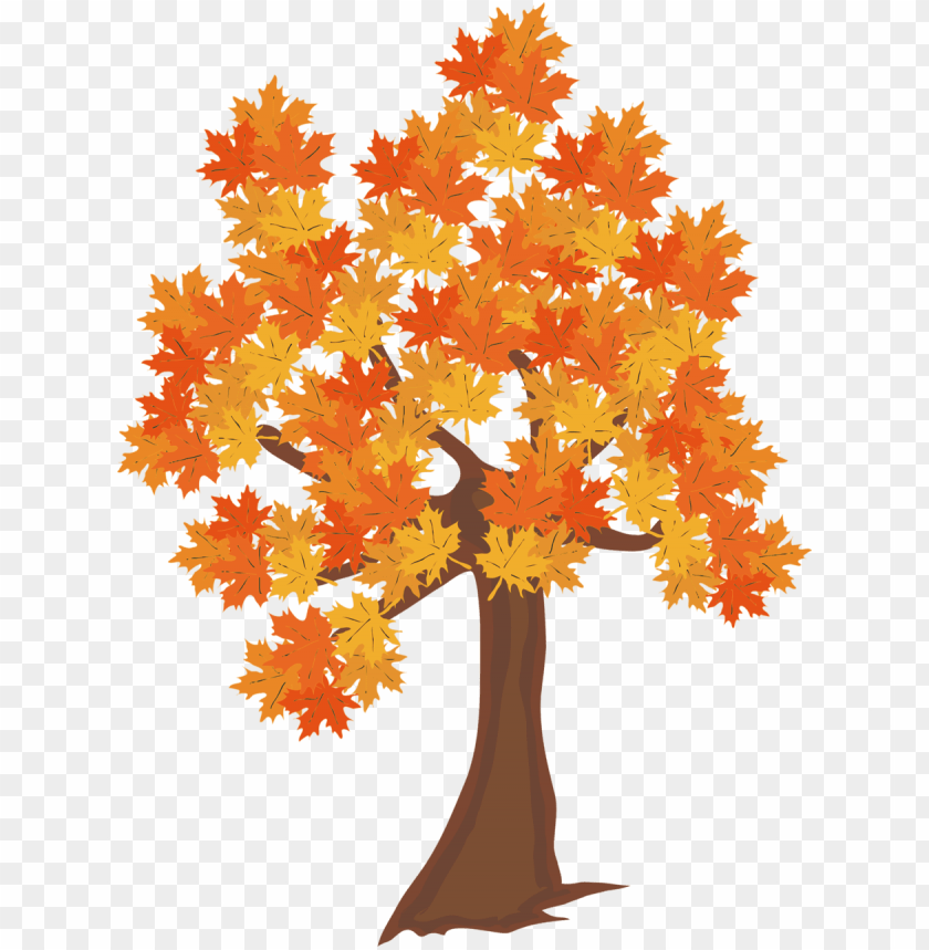 Detail Fall Tree Transparent Background Nomer 3