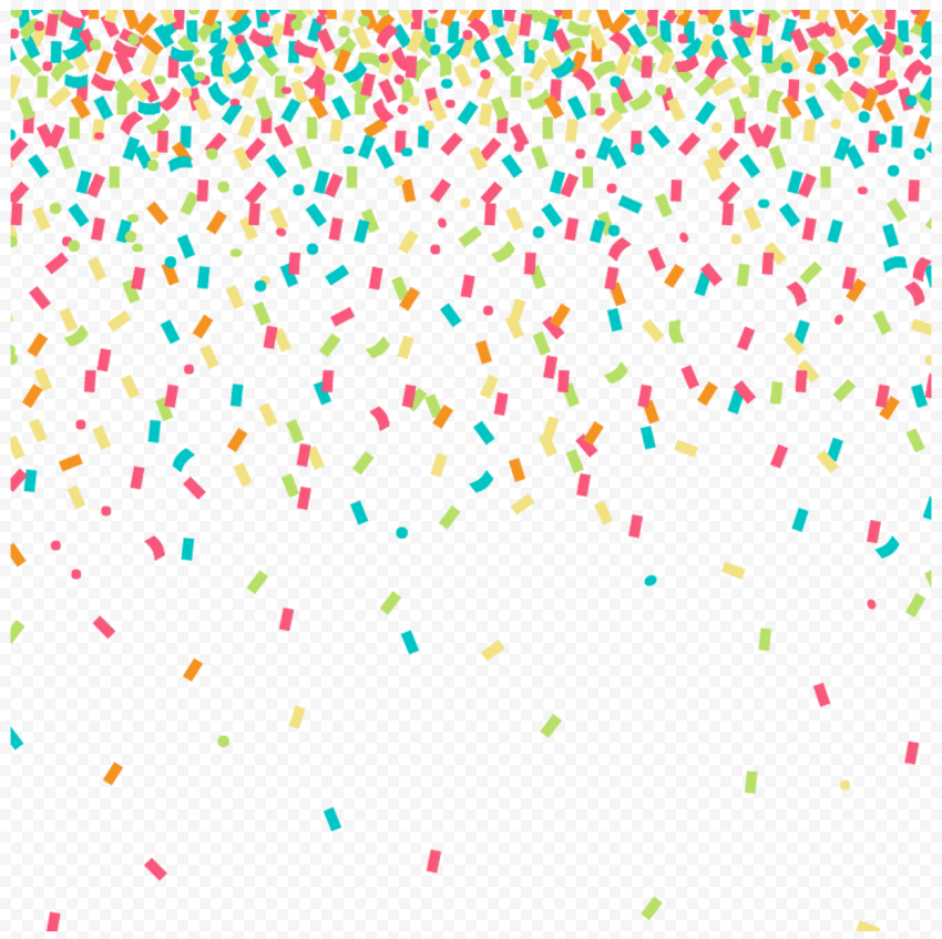Detail Falling Confetti Transparent Background Nomer 15