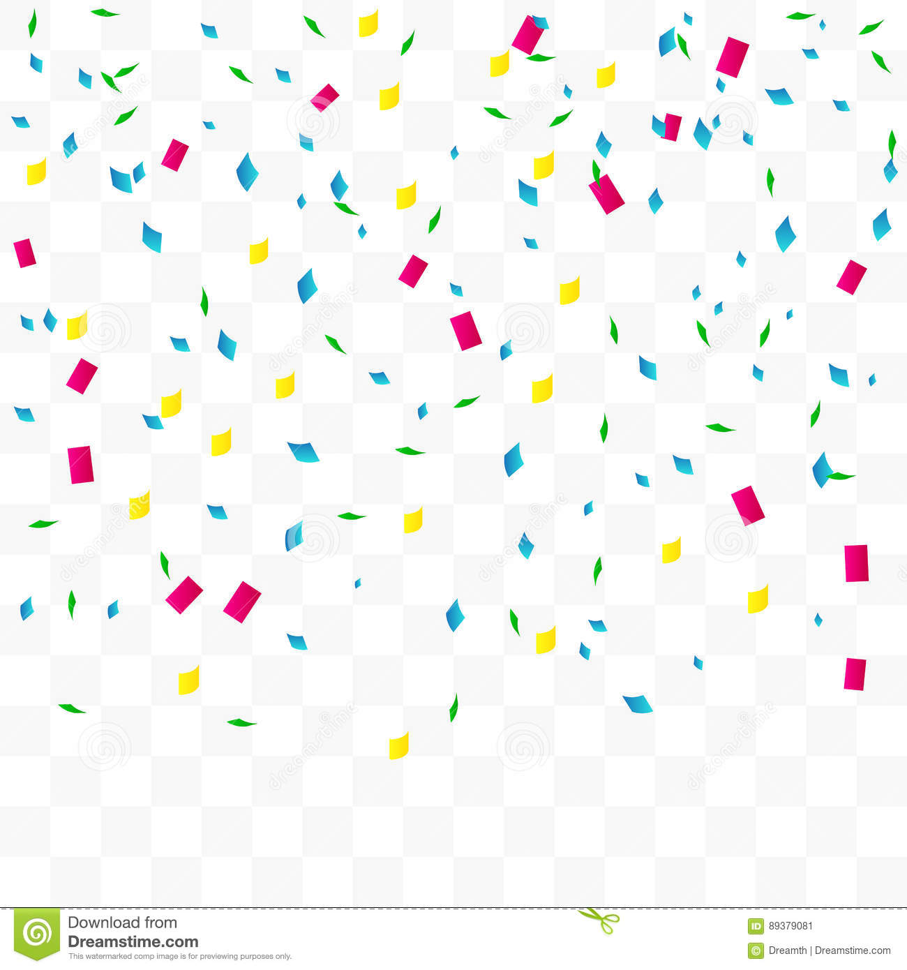 Detail Falling Confetti Transparent Background Nomer 6