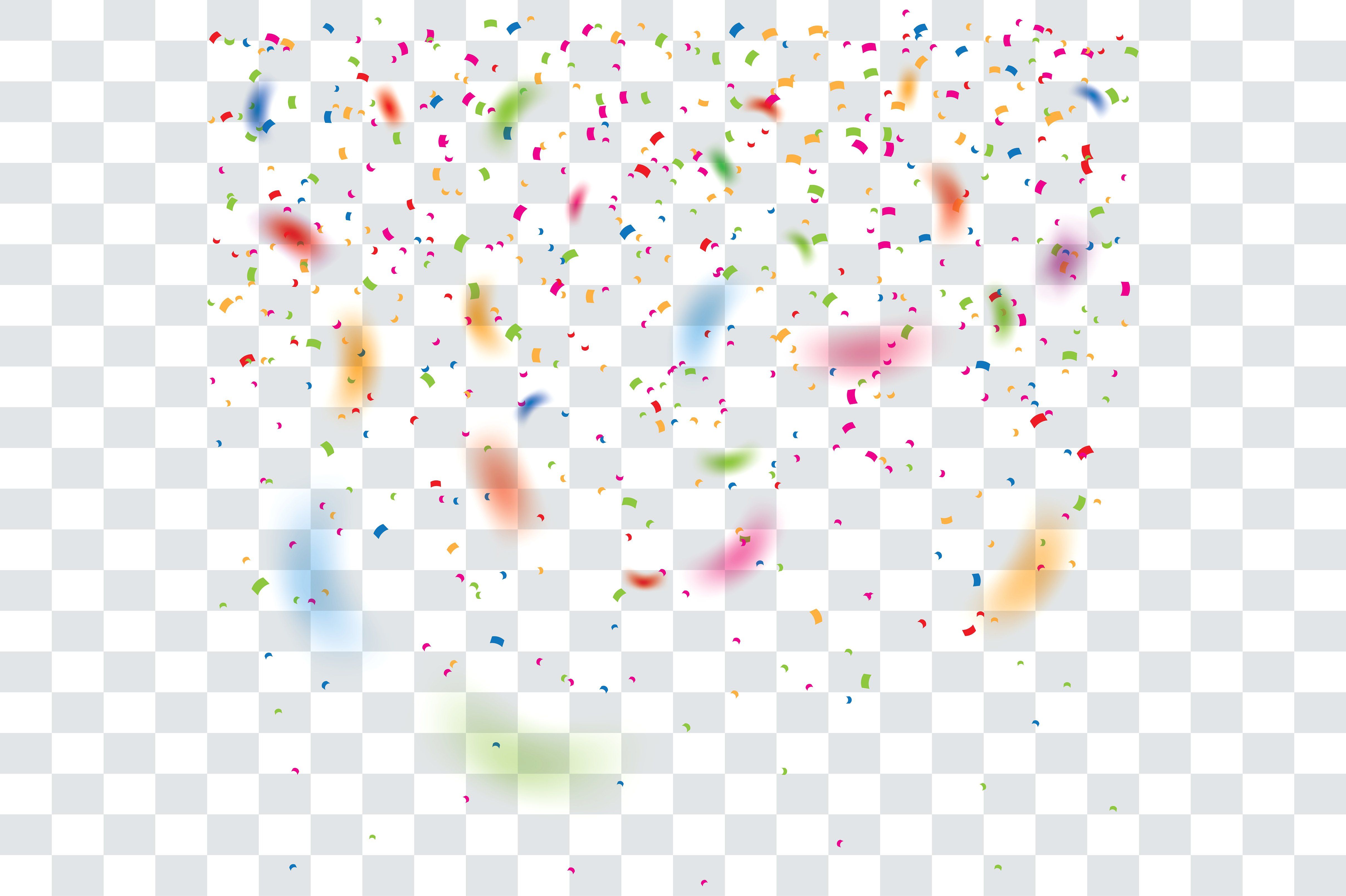 Detail Falling Confetti Transparent Background Nomer 8