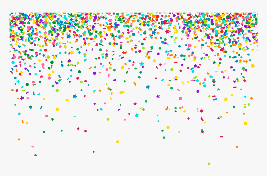 Detail Falling Confetti Transparent Background Nomer 10
