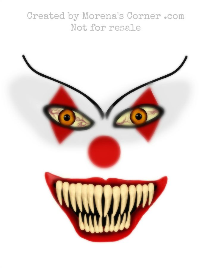 Detail Grusel Clown Halloween Nomer 23