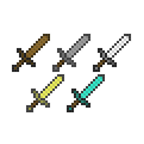 Detail Minecraft Sword Nomer 14