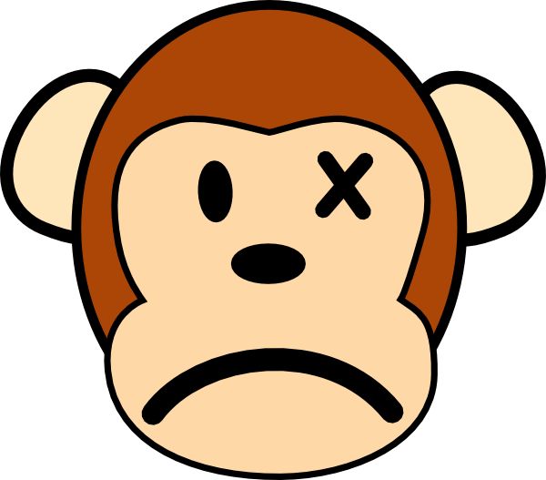 Detail Affe Clipart Nomer 19