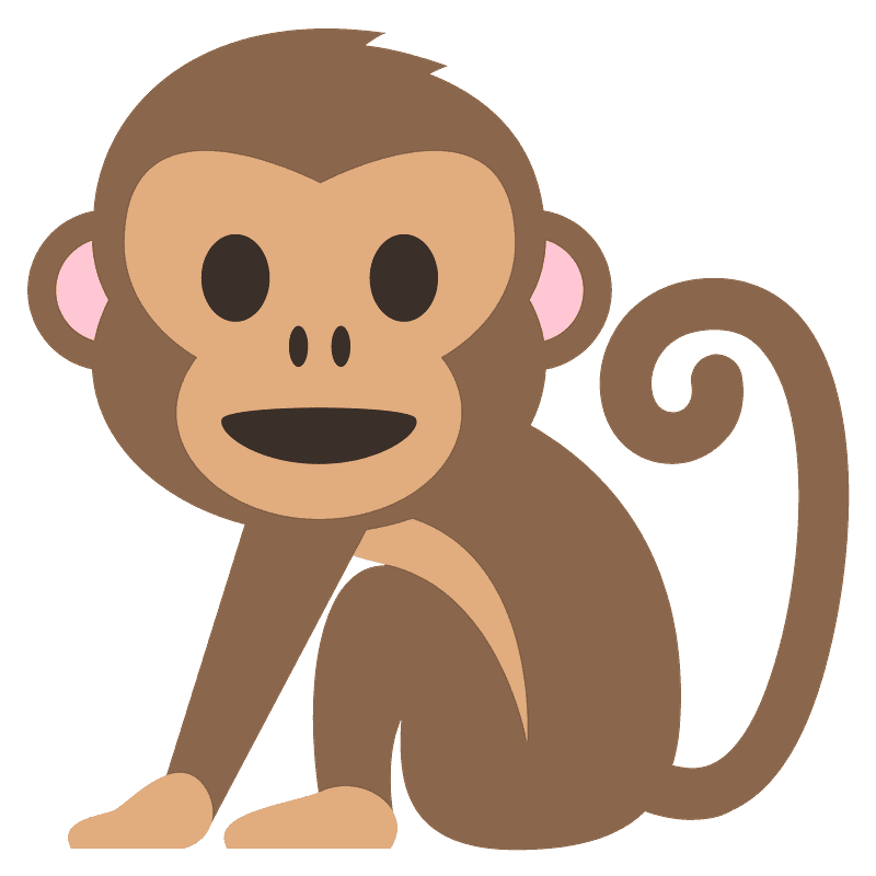 Detail Affe Clipart Nomer 3