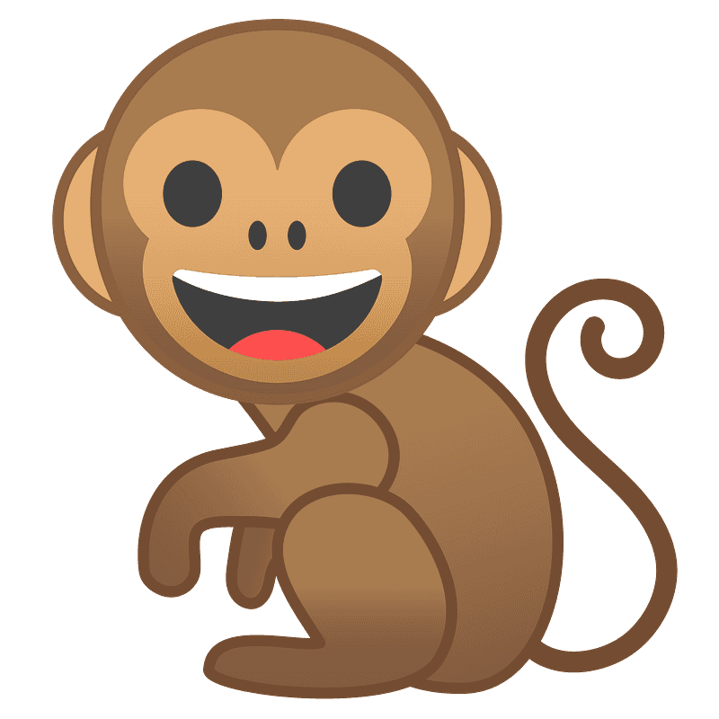 Detail Affe Clipart Nomer 6