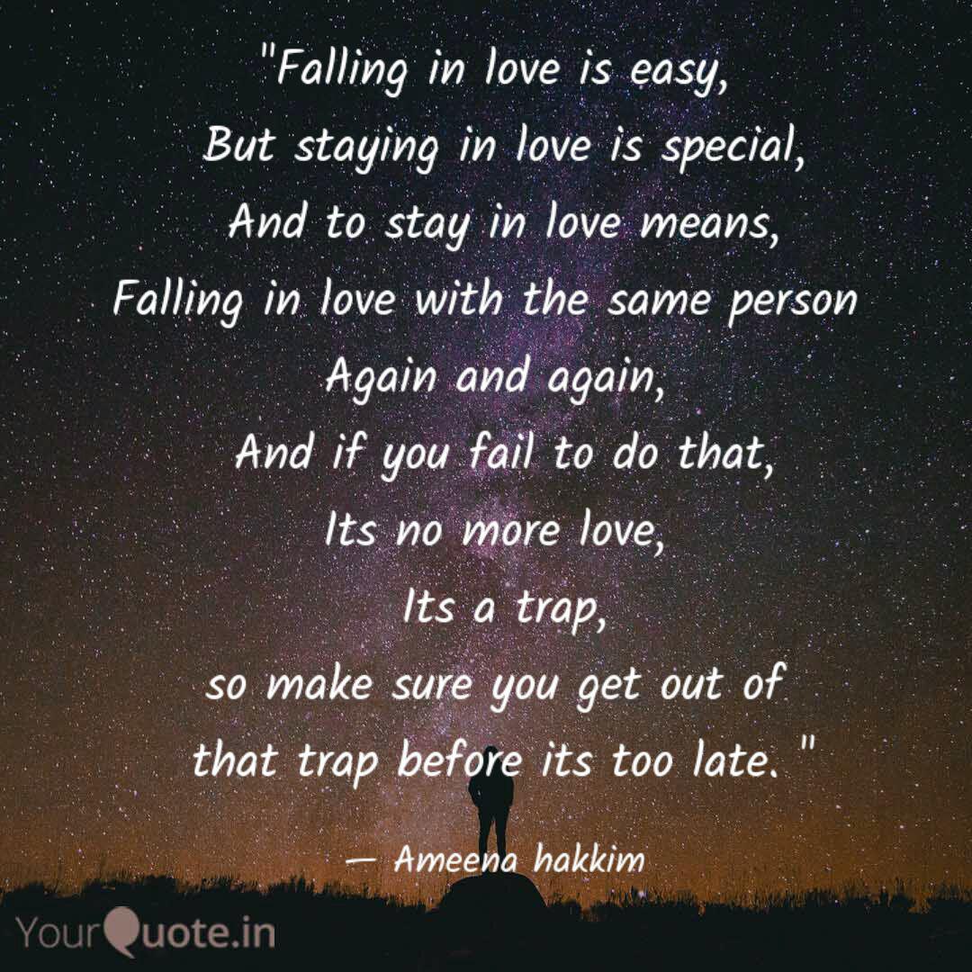 Detail Falling In Love Is Easy Quotes Nomer 48