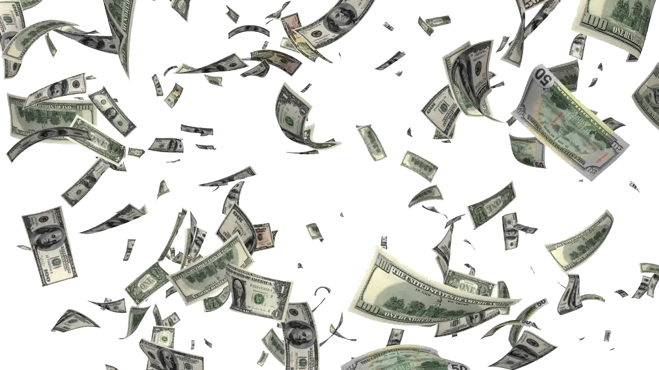 Detail Falling Money Transparent Background Nomer 35