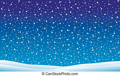 Detail Falling Snow Clipart Nomer 3